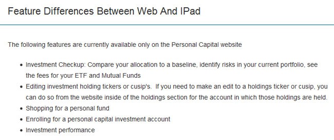 personal capital feature differences